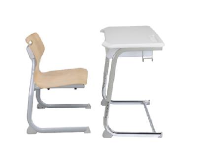 China Minimalist Classroom Furniture School Desk And Chair Set For School Students ZG for sale