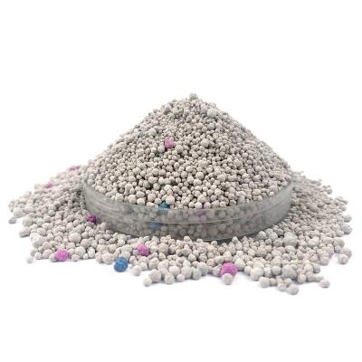 China Hot Selling CAT LITTER Ball Shaped Dustproof Bentonite Cat Litter Oem/Odm Multi Scent Strong Clumping Cat Litter Sand for sale