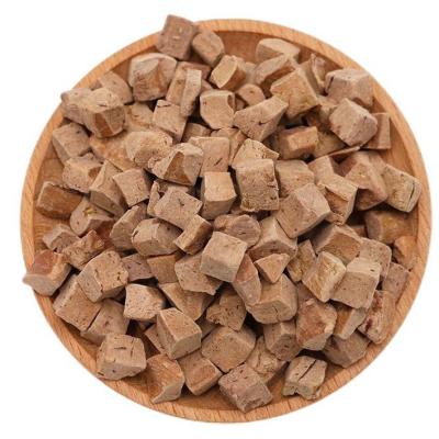 China Skin & High Quality Eco - Friendly Dry Coat Health Pet Snacks Freeze Dried Chicken Liver Cat Food for sale