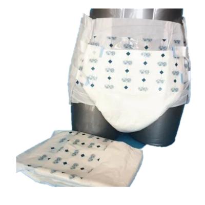 China Factory Competitive Price Wholesale Cheap Price OEM Plain Weave Unisex Adult Diaper for sale