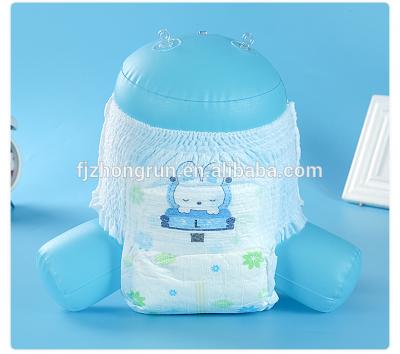 China Printed Disposable Factory Rejected Diapers Pants Insert for sale