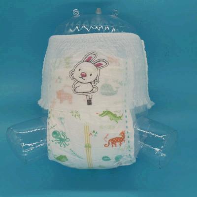 China Customized Comfy Pampering Loose Printed Baby Diaper Pants for sale