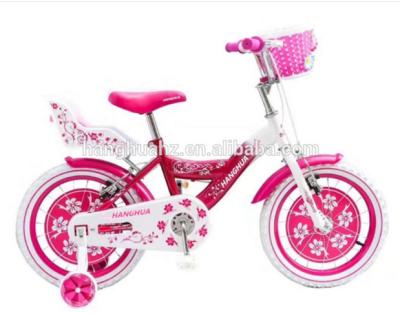 China Good Quality 16 Inch Steel Baby Bike Pink Kids Bicycle for sale