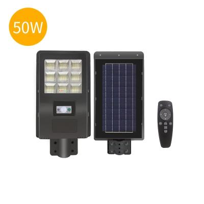 China ip65 aluminum outdoor waterproof road street lamp outdoor led ROAD solar street light 50w for sale