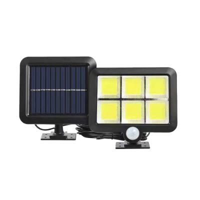 China Garden COB LED Motion Sensor Outdoor Security Solar Garden Wall Flood Lights for Indoor, Outdoor, Yard, Garden for sale