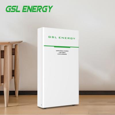 China Household Residential GSL 10KWH UL1973 102V 100AH ​​ESS Lifepo4 Appliance Battery Storage System for sale