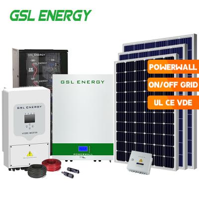 China Home Solar+Energy+Systems On-grid Power System 30Kw 50Kw 100Kw Solar Electricity Generating System for sale