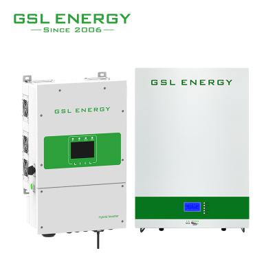 China GSL 5Kw 7Kwh 10Kwh Home Power Lifepo4 Lithium Battery For Home Solar Power Systems for sale