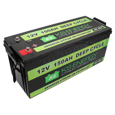 China Toys 12v 150Ah rechargeable deep cycle lifepo4 battery lithium ion battery for sale