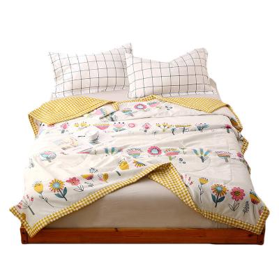 China Wholesale Custom Size Washable Kids Plus Size Cool Aircondition Summer Comforter Cover for sale