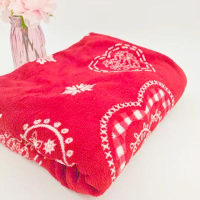 China Plush Blanket Winter Thermal Insulation Luxury Flannel Anti-static Hot Selling Washable Soft Blanket for sale