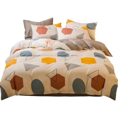 China Wholesale Custom Made Nordic Style Anti-static Polyester Premium Low Price Washable 4pc Sheet Set Bape for sale