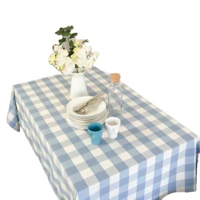 China Color Waterproof Custom Table Cloth Waterproof Oil Proof and Wash Free Rectangular PVC Desktop Table Cloth for sale