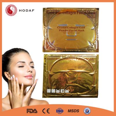 China beauty care product 24k anti aging golden crystal facial mask for sale