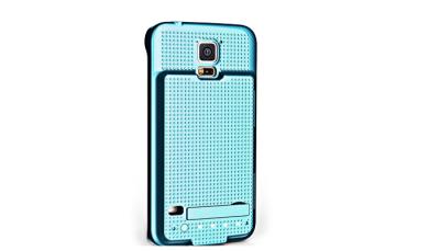 China Blue 3500mah Rechargeable Battery Case Power Bank  For Samsung Galaxy S5 for sale