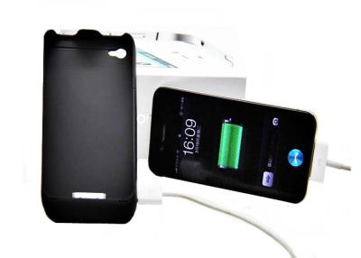 China 300 Hours Mobile Phone Case External Battery Pack for Iphone 4s for sale