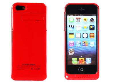 China 2200MAH Li - polymer Battery Backup Phone Charging Cases Iphone 5 5S for sale