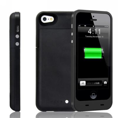 China 2500mah Rechargeable External Battery Backup Power For Iphone 5 Charging Cases for sale