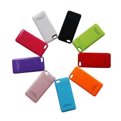 China Power Charger Pack  Iphone 5 Charging Cases , External Battery Case 2200mah for sale