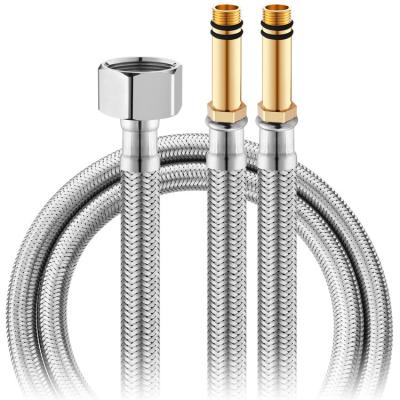 China Modern Stainless Steel Wire Hose Metal Braided Hose 60cm Stainless Steel Wire Flexible Metal Braided Hose for sale