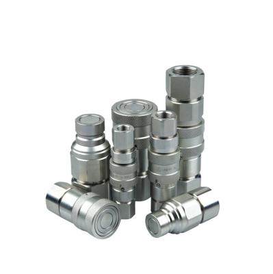 China Hose Lines Connect Hydraulic Hose Quick Connector Hydraulic Quick Fittings Stainless Steel Hydraulic Coupling Quick Release for sale