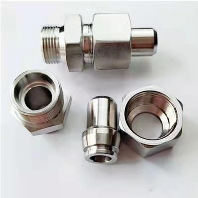 China Pipe Lines Connect Guarantee Quality Hot Selling Unique Tube Connector Stainless Steel Fittings for sale