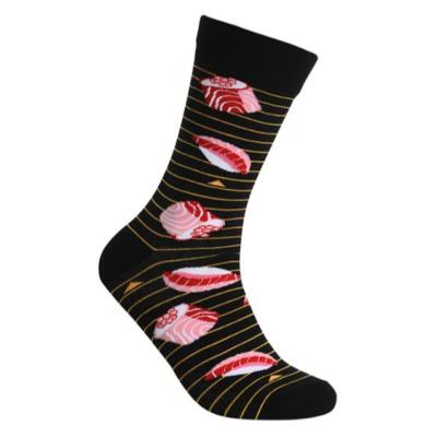 China Antibacterial Happy Unisex Sushi Funny Cotton Socks Lovely Women Scuff Quick Dry Resistance Food Socks for sale