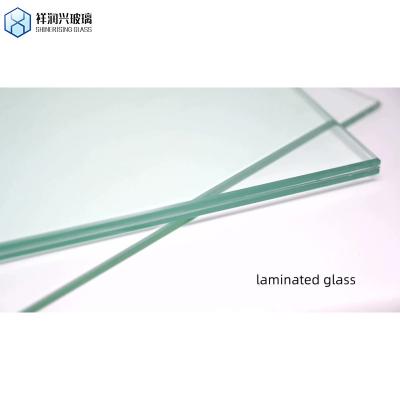 Chine 10 mm 1.52 PVB 10 mm 21.52 mm Ultra clair à faible teneur en fer trempé verre de sécurité laminé Vsg pour l'extérieur 5 à vendre