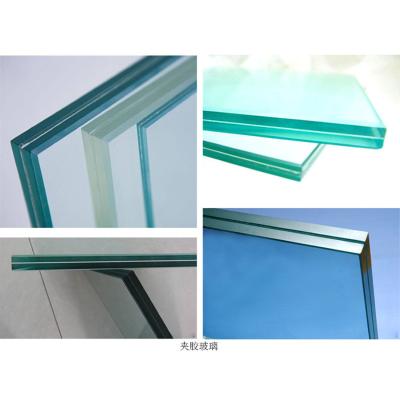 China Vidrio 4mm 12mm EVA Film Decorativo de la cerca de patrón de la ventana laminada de vidrio con certificado laminado de vidrio templado en venta