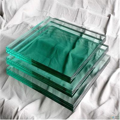 China Glas biedt 8 mm gelamineerd glas met plat gepolijst randwerk en gelamineerd gehard glas Te koop