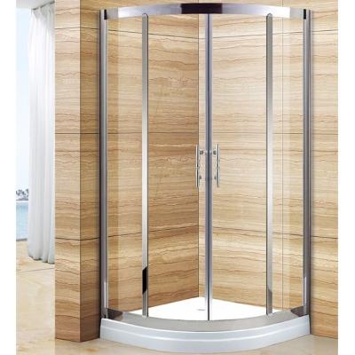 China Stainless Steel Tempered Four Side Glass Shower Cabin Sliding Door for Dubai Bathroom for sale