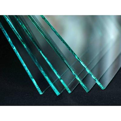 China Transparent Glass Balcony Staircase Panel Tempered Glass Balustrade Railing Fence for sale