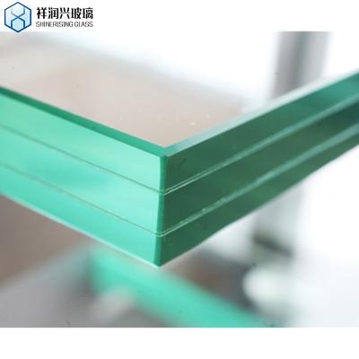 China Common Layer Type Laminated Glass for Sunroom Customized Reflective Tempered Glass for sale