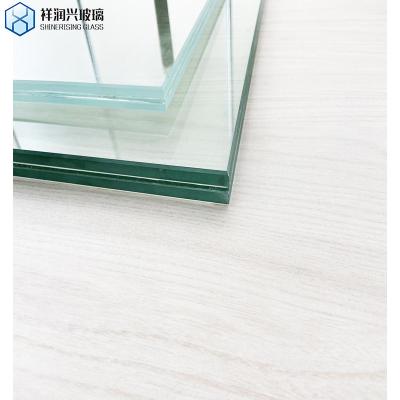 China GB15763.2-2005 Safety Tempered Clear Laminated Glass Floor Panel for Structural Walkway for sale