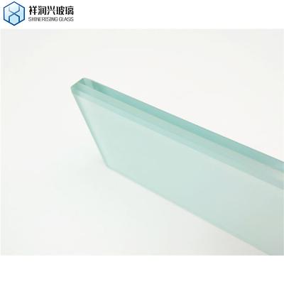 China Decoratief glas gelamineerd glas voor platte/bochtige architectonische gebouwen Te koop