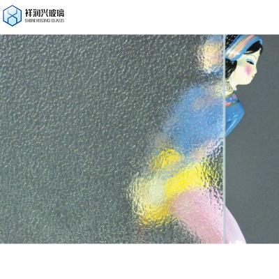 China 3mm 5mm Shinerising Patterned Glass for Bathroom Living Room Kitchen Special 1830*2440 for sale