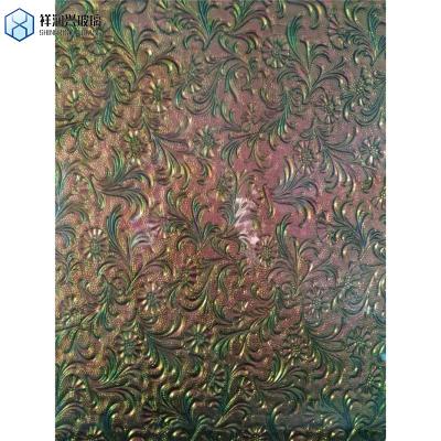 China Solid Color 190*190*80mm Clear Patterns Hollow Glass Block/Brick with SGS Certificate for sale