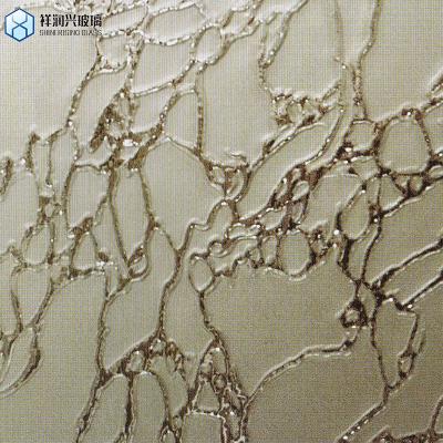 China Solid 4mm Clear Tinted Color Figured Decorative Patterned Glass for CE Certification for sale