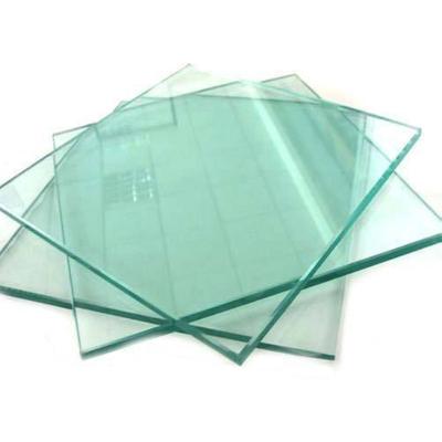 China Customized Flat Polished Glass U Channel Glass Balcony Deck Frameless Glass Railing for sale