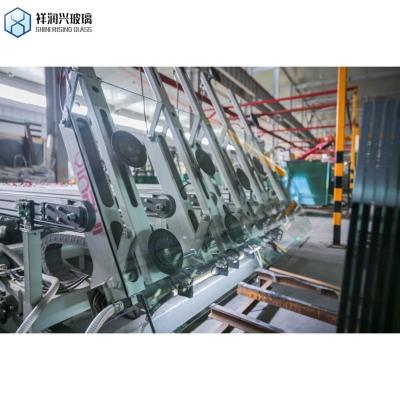 China 3-19 mm Laminatgehärtetes Glas für Duschkabine Rand poliertes und gefrorenes Design zu verkaufen