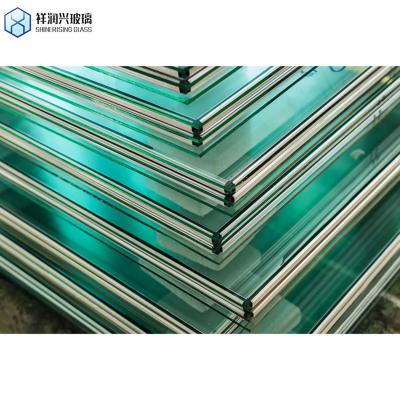 China Main Product Ultra Clear Safety Anti Slip Laminated Glass for Floor Roof Competitive for sale