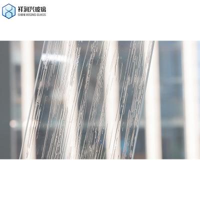 China Decorative Building Fused Glass Art Pattern Tempered Glass Main Product Laminated for sale