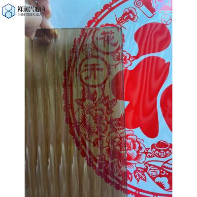 China Clear Bronze Flower Patterned Figure Glass 3-6mm for Main Product Patterned Glass for sale