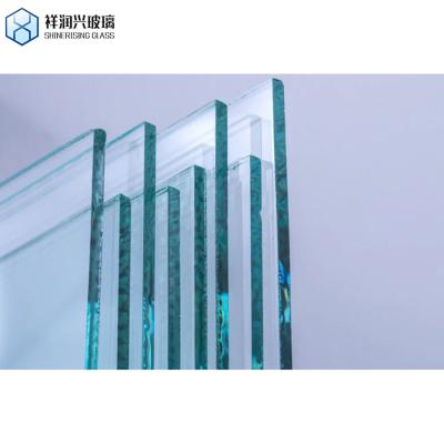 Chine Panneau de verre trempé transparent de 12 mm d'épaisseur pour verre simple câblé / décoratif / salle de bain à vendre