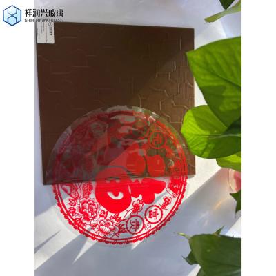 China Customized Decorative Painted Texture Glass from Workshop Main Product Laminated Glass for sale