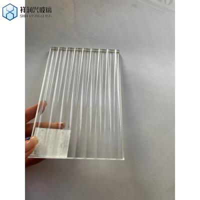 China Ultra dun helder drijvend superdun glasplaat 0,6 mm gekwalificeerde geharmoniseerde drijvende glazen deur 0,5 mm Te koop