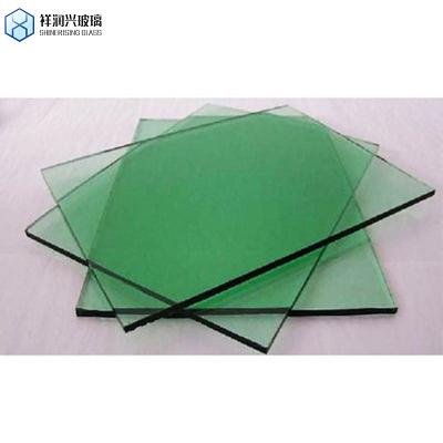 China Vidrio flotante 12 mm Medio vidrio de oficina Partisión de vidrio laminado de color Hoja de vidrio congelado en venta