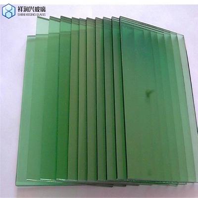 China Hoog resistent veiligheidsglas Floatglas Gekleurd glas met vaste structuur in het wit Te koop