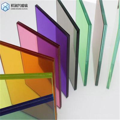 China Green Blue Grey Bronze Tinted Float Glass for Furniture 3mm-12mm Float Flat Glass for sale