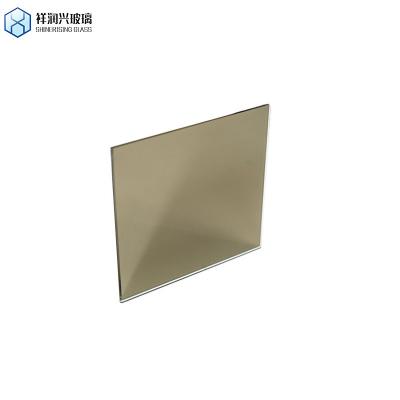 China Golden Colored Tinted Silver Mirror Aluminum Wall Mirror Sheet Glass for Furniture for sale